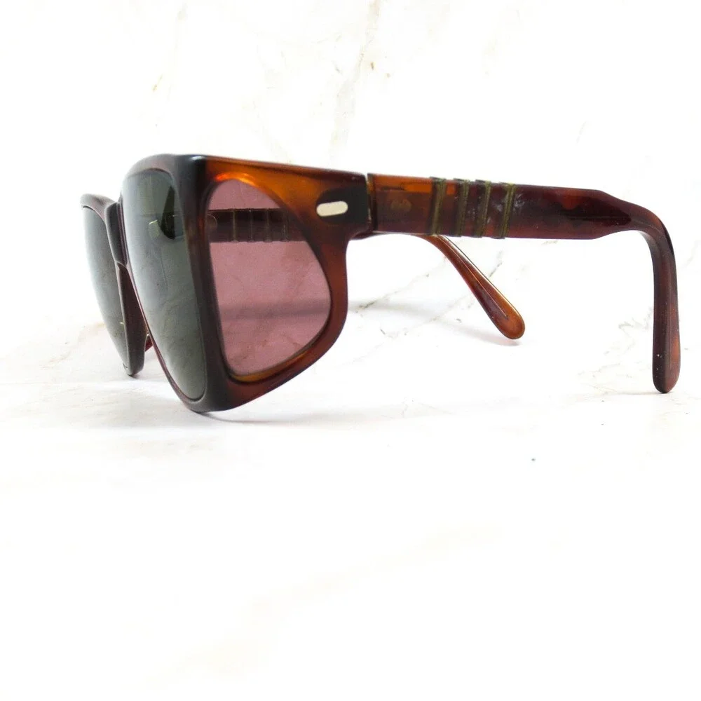 Persol Ratti Eyeglasses Frame Women's Tortoise Brown Plastic Full Rim Square